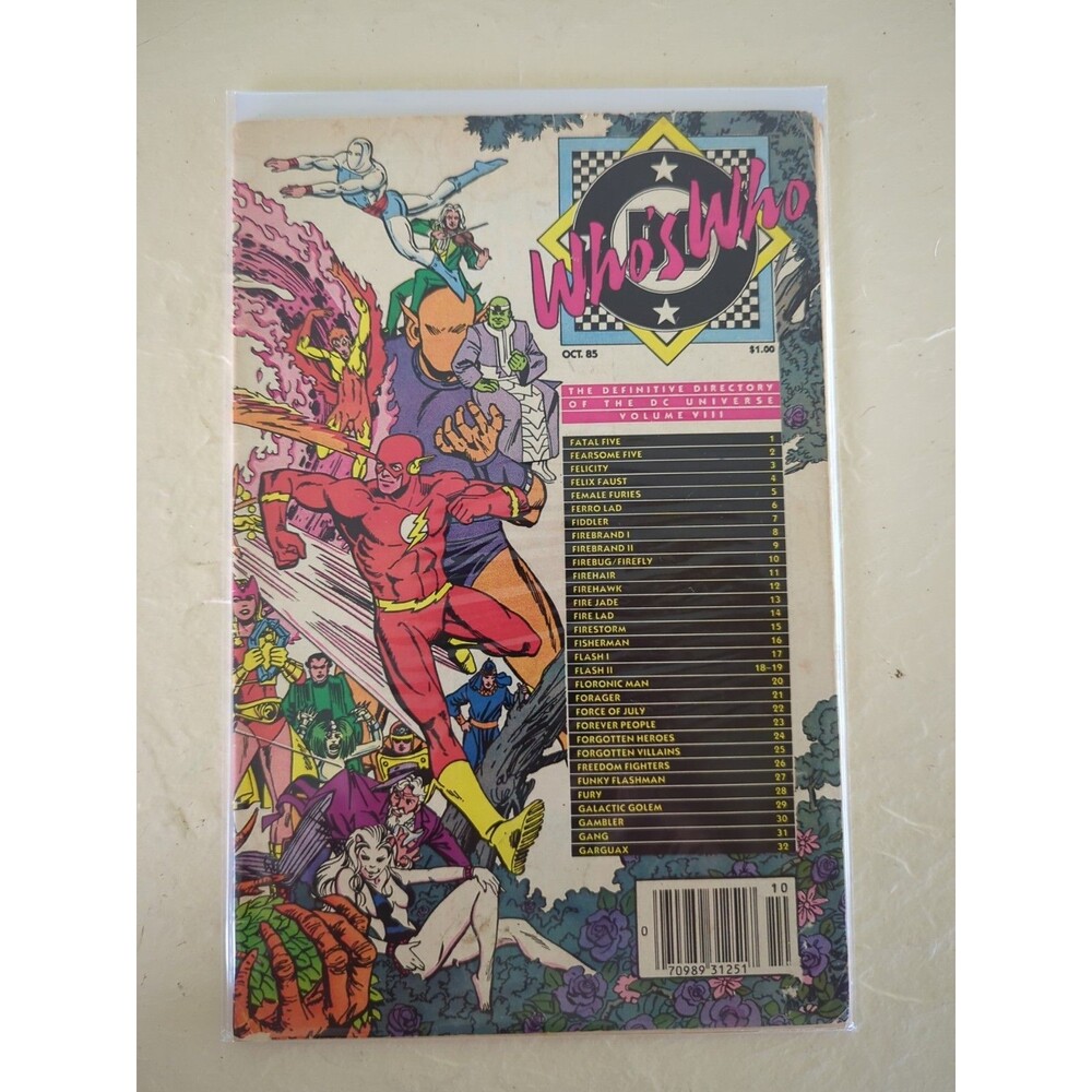 Who's Who: The Definitive Directory of the DC Universe Volume 8